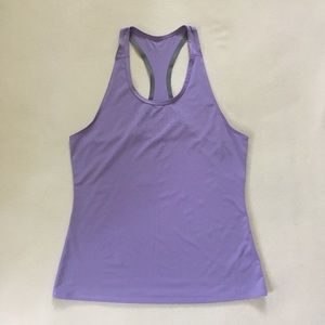Lilac Athleta Racerback Tank Top